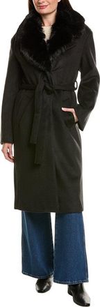 LaMarque Faux Fur Collar Coat