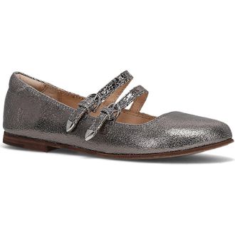 Frye Carson Mary Jane Flat in Gunmetal at Nordstrom, Size 9.5