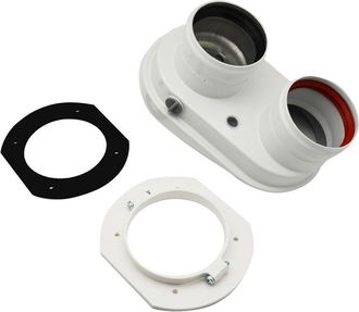 Bosch Sdoppiatore 60/100 con prese analisi combustione 60/100 - 80/80