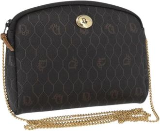 Dior Pre-owned Vintage Schoudertas - Dames - Vintage Schoudertas - Bruin - ONE Size - Leer - Vintage