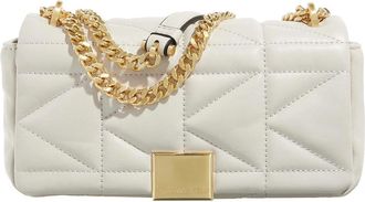 Karl Lagerfeld Schultertasche - K/Kuilt Sm Crossbody - Gr. unisize - in Beige - f&uuml;r Damen