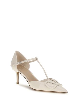 Valentino Garavani VLogo Signature DOrsay Heel - Beige