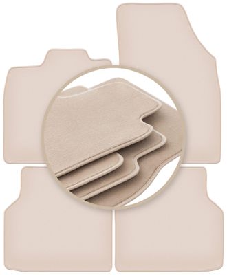 OEM Alfombrillas Premium Beige Para: Volkswagen Id.4 Crossover 2020