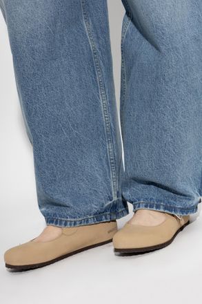 Birkenstock Ballet Flats Santa Clarita, Womens, Beige