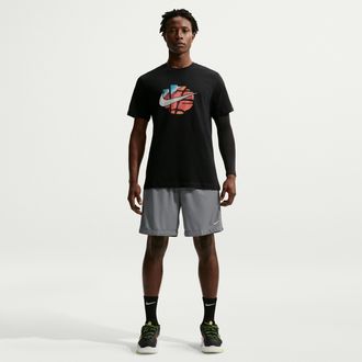 Nike Mens DNA Academy Dri-FIT 8 Basketball Shorts in Grey | IQ8608-065