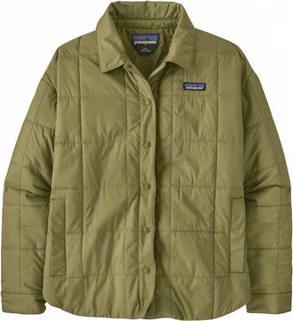 Patagonia Light Gust Shirt Jacket In Caper Green