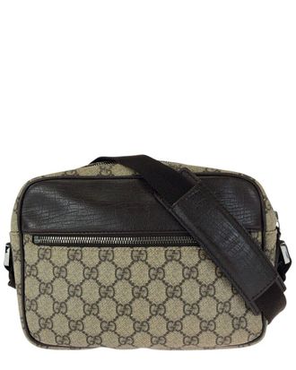 Gucci Gg Supreme Shoulder Bag (Authentic Pre-Loved)