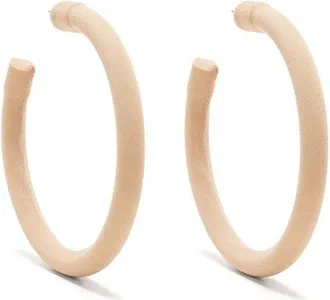 Maison Margiela Mm6 Large Open Hoop Earrings