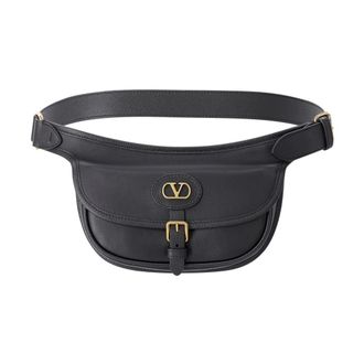 Valentino Heren, Tassen, Zwart, Maat: ONE Size Leer