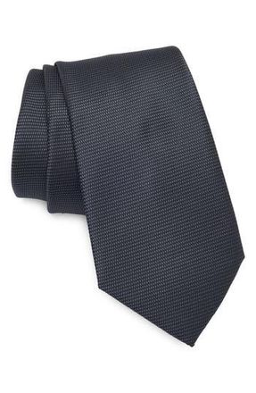 Calvin Klein Anthony Solid Tie in Black at Nordstrom Rack