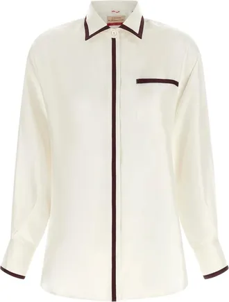 F.R.S. For Restless Sleepers Mujer, Blusas y Camisas, Blanco, Talla: M