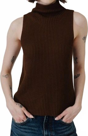 Nili Lotan Sonia Sweater In Brown