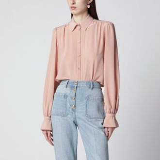 Valentino Pink silk shirt