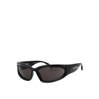 Balenciaga Sunglasses, male, Black, ONE SIZE, Stylish Angular Sunglasses for Eye Protection