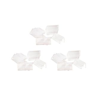 OEM 150 Soportes Transparentes Para Carteles, Soportes De Pl&aacute;stico Para P&oacute;steres, Soportes De Acr&iacute;lico Para Etiquetas, Expositores De Tarjetas De 2x4 Cm