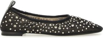 Tory Burch Ballerina With Crystals