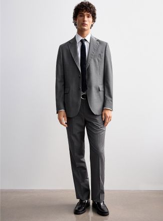 Le 31 Mens Stretch suit Wool weave by Paulo de Oliveira Berlin fit - Regular