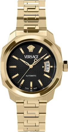 Versace Automatisch Horloge - Heren - Horloges - Geel - ONE Size - Accessoires