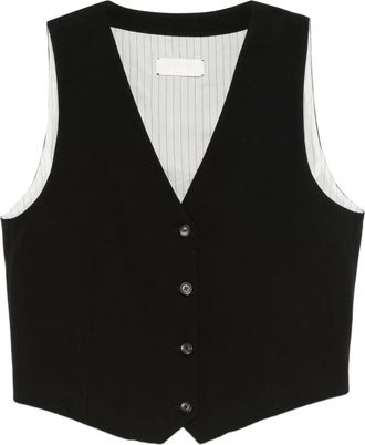Circolo 1901 Gilet con scollo a V - Nero