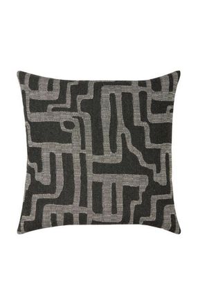 Elaine Smith Noble Indoor & Outdoor Woven Accent Pillow in Charcoal at Nordstrom, Size 20X20