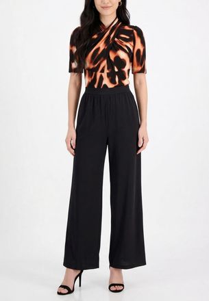 Rachel Roy Joan Crossover Front Jumpsuit