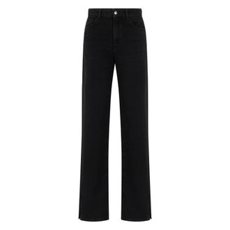 Icon Denim Los Angeles Straight Jeans, female, Black, Size: W27 Jodie Straight Jeans