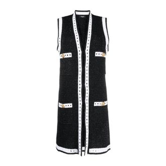 Balmain Mujer, Jerseys, Negro, Talla: M