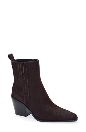 Rag & Bone Newbury Chelsea Boot in Burgundy Calf Hair at Nordstrom, Size 38.5