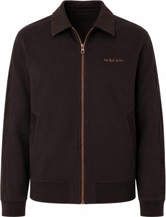 Paul Smith Dark Brown Zip-Up Jacket