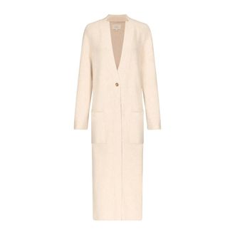 Loulou Studio Long Knitwear, female, White, Size: M Smet Maxi Cardigan