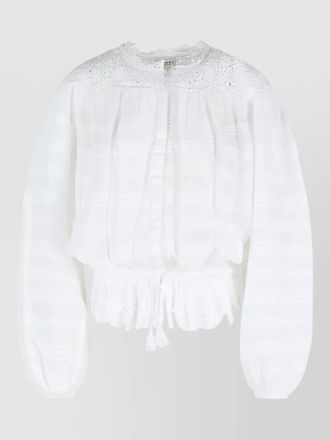 Isabel Marant cotton broderie anglaise blouse