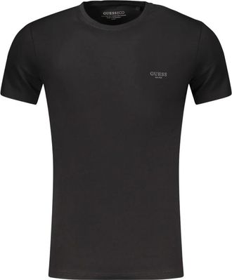 Guess Hombre, Camisetas, Negro, Talla: XL