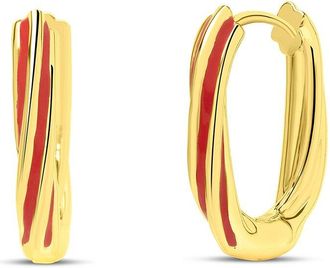 Bruno Magli Plated Earrings