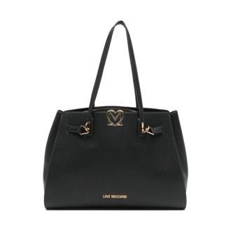 Love Moschino Tote Bags, female, Black, Size: ONE SIZE Shopping Tote