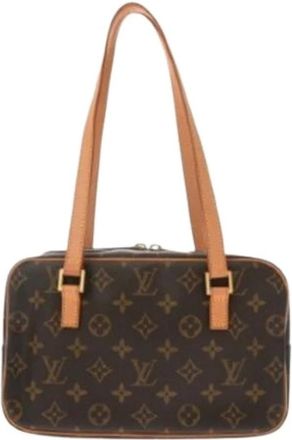 Louis Vuitton Pre-owned Shoulder Bags, female, Brown, Size: ONE SIZE Pre-owned Vintage Monogram Shoulder Bag