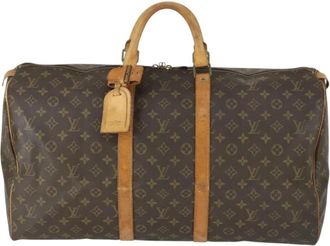 Louis Vuitton Pre-owned Weekend Bags, female, Brown, Size: ONE SIZE Pre-owned Keepall 45 Travel Bag