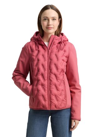 Tom Tailor Steppjacke TOM TAILOR, Damen, Gr. XXL, cozy pink, Steppware, Obermaterial: 100% Polyester. Futter: 100% Polyester, unifarben, regular fit normal, elas