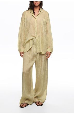 Bimba & Lola Mini Dots Jogger Trousers in Dots Mini Olive at Nordstrom, Size X-Small Eu