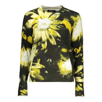 Desigual Jers Darkbotanic Jersey - Knitwear - Mujer - Multicolor - XL