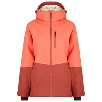 Stoic MountainWool AsplidenSt. Long II Skijacke f&uuml;r Damen | rot