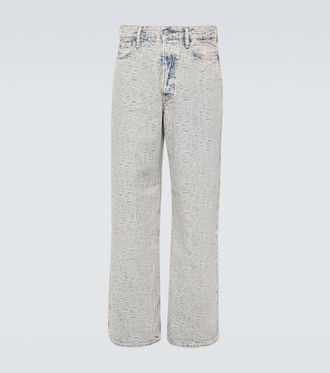 Acne Studios Jeans a gamba larga 1981M