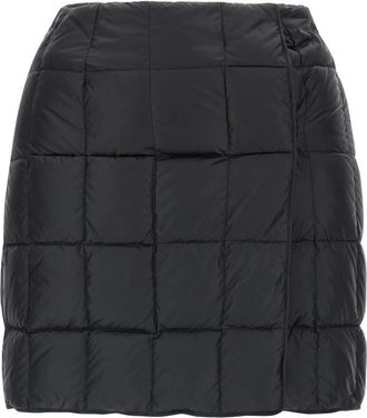 Ienki Ienki Mini Plahta Rok - Dames - Korte rokken - Zwart - XS - Leer - Rokken