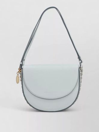 Stella McCartney frayme chain shoulder bag medium flap