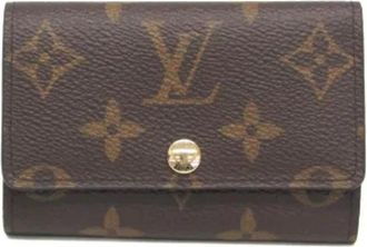 Louis Vuitton Pre-owned Canvas key-holders - Dames - Vintage Accessoires - Bruin - ONE Size - Vintage