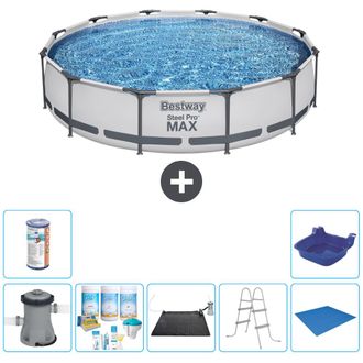 Bestway Piscina Bestway Steel Pro Max Redonda - 366x76 Cm - 8-piezas S22147