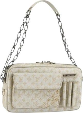 Louis Vuitton Pre-owned Canvas Schoudertas - Dames - Vintage Schoudertas - Beige - ONE Size - Vintage
