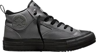 Converse Chuck Taylor All Star Malden Street Boot MID - Dames - Schoenen - Grijs - Maat: 36 EU Leer