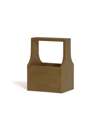 Hannun Mueble auxiliar en madera maciza en color marrón