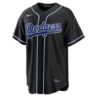 Nike Mookie Betts Los Angeles Dodgers Nike Mens MLB Replica Fashion Jersey in Black | RP260HM8LD9-0Z7