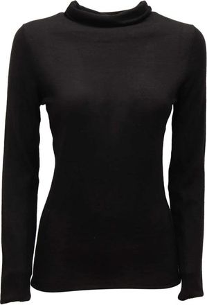 Pinko Sacro Dolcevita Sweater - Dames - Coltruien - Zwart - L - Wol - Truien & Vesten